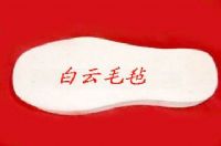 民用毡 防寒毡 鞋垫毡 鞋里毡 鞋底毡