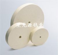 玻璃抛光轮，细白羊毛毡轮，羊毛抛光片