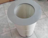 聚丙烯折叠除尘滤芯粉尘滤筒